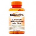 Calcium + Magnesium + Zinc - 100 tabletes (a partir de R$ 37,90)